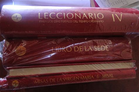 Parroquia Nuestra Señora Guadalupe Renovando Los Leccionarios Y Libros