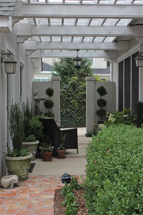 Landscape Design Simply Gardens Pergola Breezeway Garage Pergola