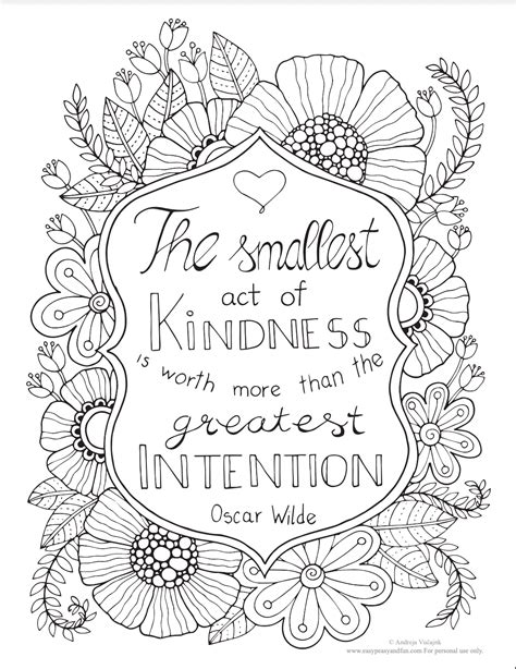 51 Free Kindness Coloring Pages