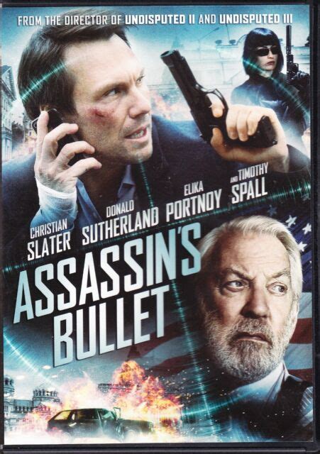 Assassins Bullet Dvd Christian Slater Donald Sutherland Elika Portnoy