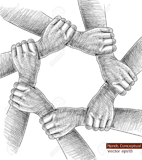 List 99 Wallpaper Drawing Of People Holding Hands Superb