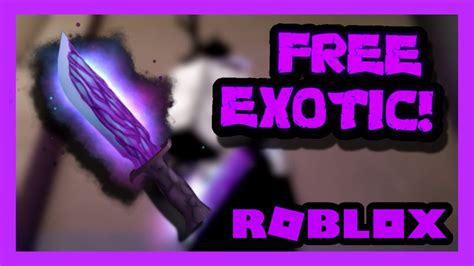 How To Get A Free Ultraviolet Exotic In Roblox Assassin Giveaway