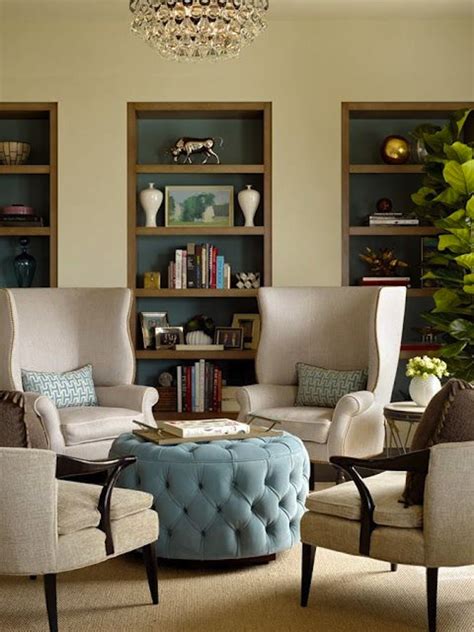 Get the Look: Ottoman as Coffee Table