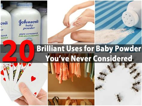 Brilliant Uses For Baby Powder You Ve Never Considered Diy Crafts Baby Powder Uses