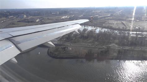 River Visual Landing At Washington Reagan National Airport Dca