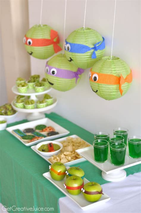 Ninja Turtle Party Ideas For A Girl