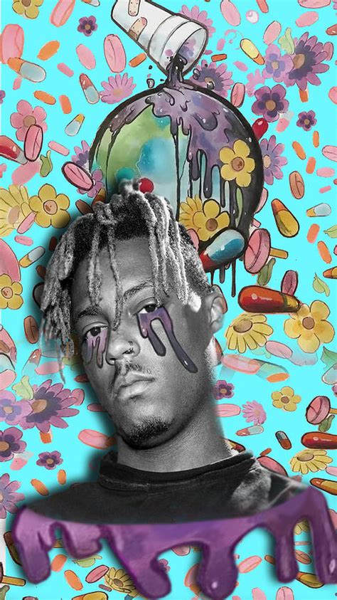 Artwork Of Juice Wrld Juice Wrld R I P Poster Wall Art Rapper Star