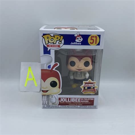 Funko Pop A Jollibee In Philippine Barong 51 Jollibee 2019