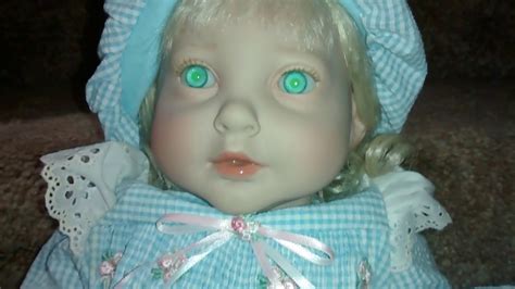 A Very Nice Doll Are You Haunted The Eyes Eerie Green Youtube