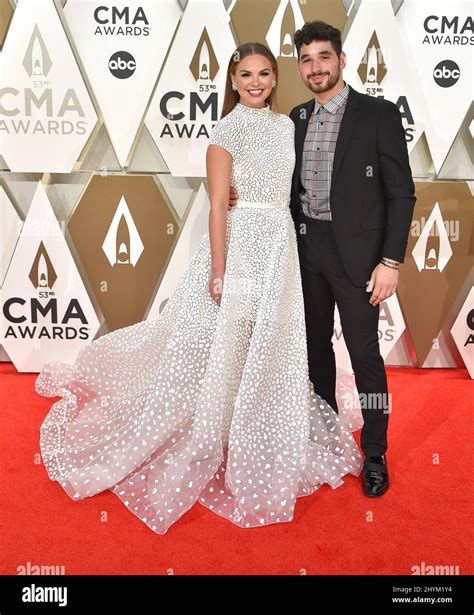 Hannah Brown And Alan Bersten Arriving To The 53rd Annual Cma Awards