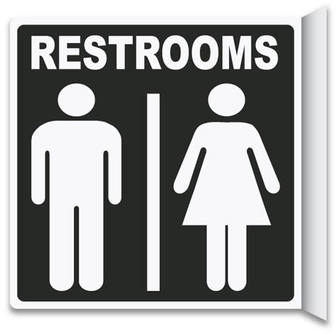 Restrooms Sign Ubicaciondepersonascdmxgobmx
