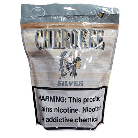 Cherokee Silver Pipe Tobacco Bnb Tobacco