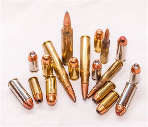 Different Types Of Bullets On A White Background Missouri Partnership