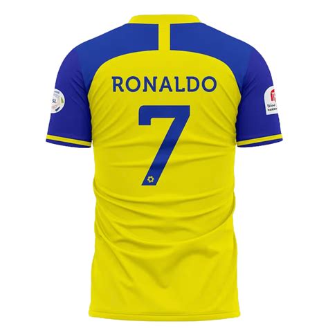 All New Cr7 Ronaldo Al Nassr Fc Home Jersey 2223