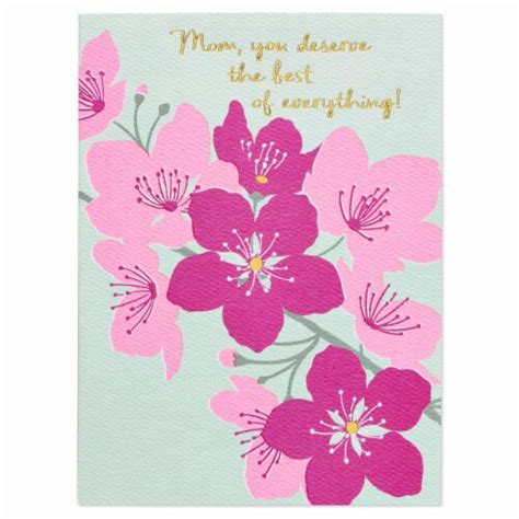American Greetings S2 Floral Mothers Day 1 Ct 462 In X 6187 In Kroger