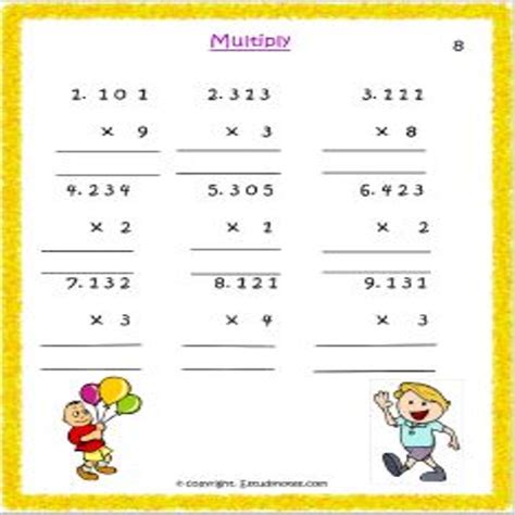 multiplication worksheet grade  multiplication table worksheets