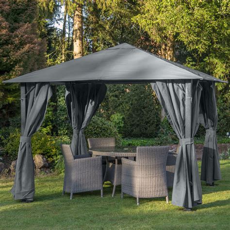 How to waterproof polyester canopies. Provence 3m x 3m Grey Waterproof Canopy Only (Frame and ...
