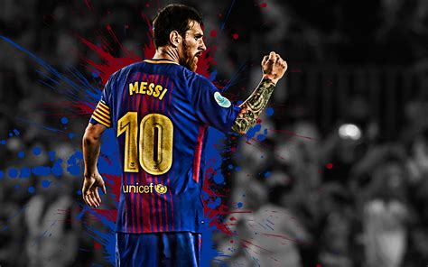 Ultra Hd Wallpaper Messi In Fc Barcelona Action