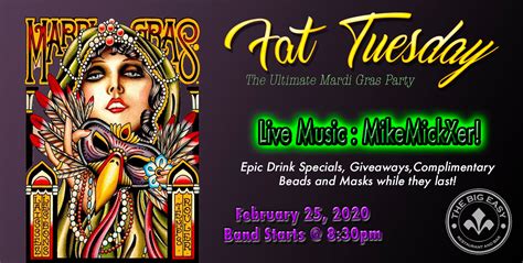 fat tuesday ultimate mardi gras party downtown raleigh nc