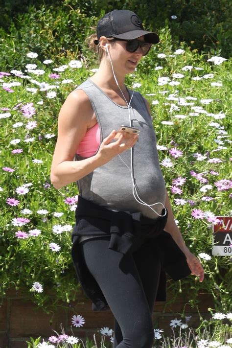 Pregnant Stacy Keibler Out And About In Beverly Hills 04022020