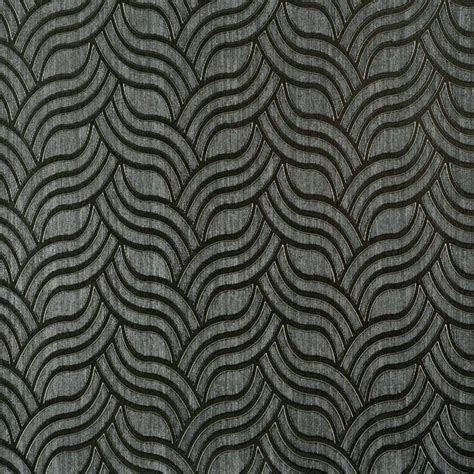 Interlocking Geo Wallpaper In Charcoal And Silver By York Wallcovering