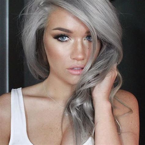 ‘granny Hair Trend Why Young Women Are Dyeing Their Hair Gray