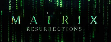 The Warner Bros Canada The Matrix Resurrections Movie Neo And Trinity