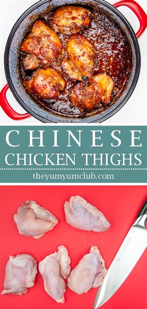 This Chinese Chicken Thigh Recipe Is So Simple And Wonderfully Tasty A Marinade Of Honey Soy