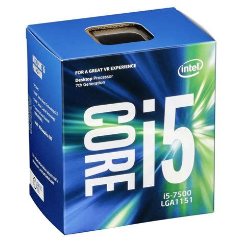 Intel Kabylake Core I5 7500 34ghz Lga1151 Cpu Bx80677i57500 Shopping
