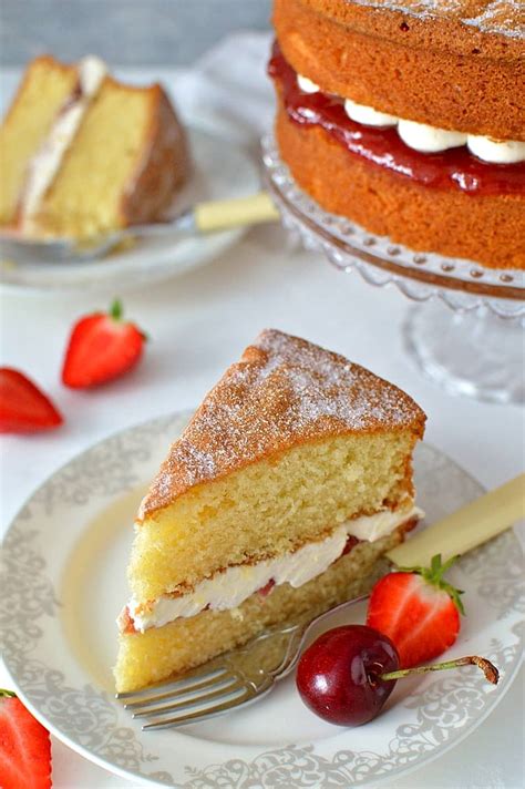Classic Victoria Sponge Cake Domestic Gothess