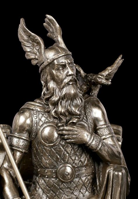 Odin Figurine Godfather Odin Statue Statue Bust Bust Etsy