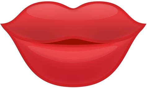 Product Design Lip Heart Bright Red Lips Png Download 80004793