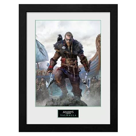 Assassins Creed Valhalla Collector Print Framed Poster