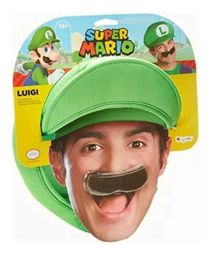Disguise Mens Nintendo Super Mario Bros Luigi Adult Hat Cuotas Sin