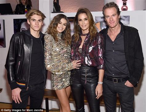 Cindy Crawford Rande Gerber Upstaged By Kaia And Presley Daily Mail Online