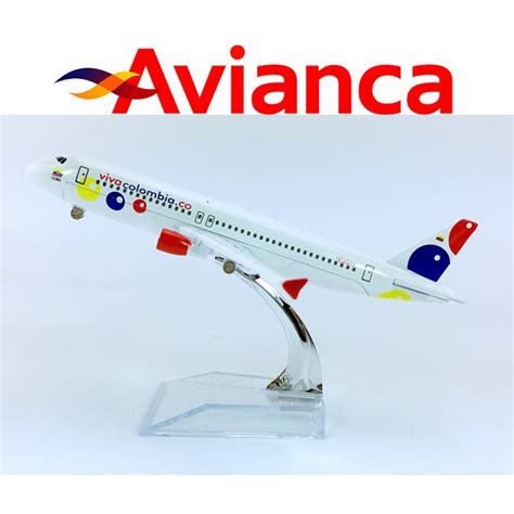Avianca Airbus A320 200 16cm Aircraft Model Die Cast Collection Pre