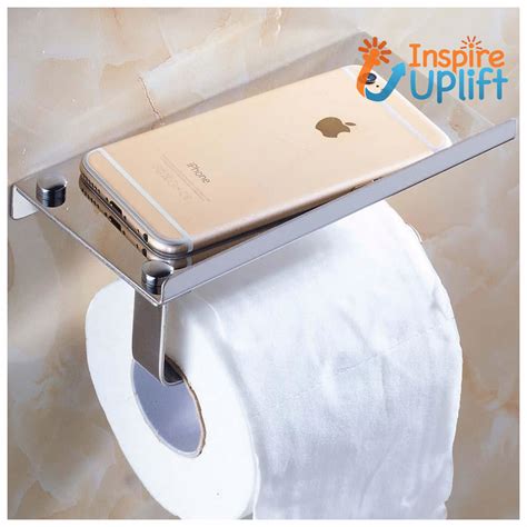 ez tissue holder with mobile rack inspireuplift decorative bathroom convenient appearance