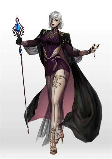 Female Sorcerer Pathfinder Pfrpg Dnd Dandd D20 Fantasy Female