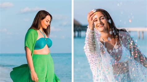 Sonakshi Sinha Is Giving Chic Beach Fashion Goals While Holidaying In Maldives Check Out Her
