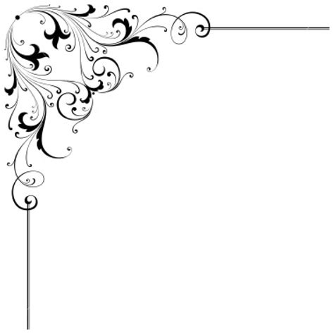 Free for commercial use high quality images Wedding Corner Border Clipart | Free download on ClipArtMag
