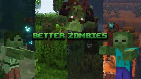 Better Zombies For Minecraft 1191
