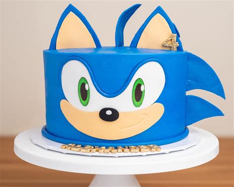 Sonic The Hedgehog Cake I Made A Month Ago💙 Its A Buttercream Cake