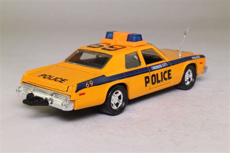 Matchbox Superkings Em 1 Plymouth Gran Fury Police Car Lindberg City