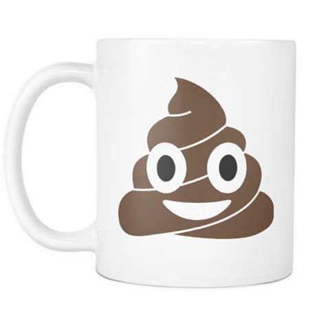 Simple Poop Mug Poop Emoji Svg File Clipart Large Size Png Image