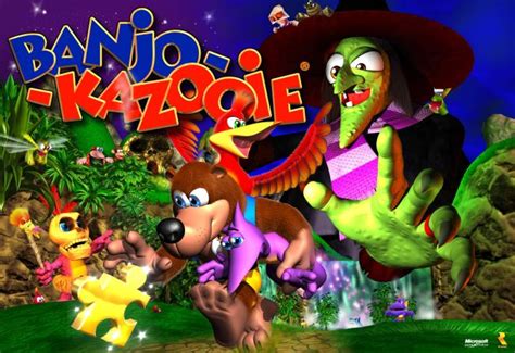 Banjo Kazooie N64 Uma Dupla Divertidíssima Nintendo Blast