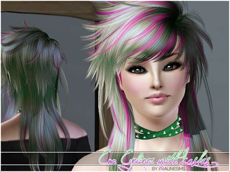 The Sims Resource Emo Eyeliner With Lashes