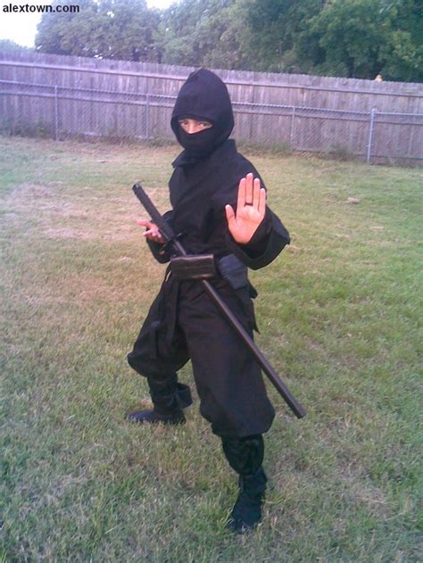 Alexs Authentic Ninja Uniform Pictures Accessories Black Ninja Sword