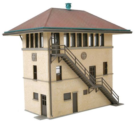 Walthers Ho Atsf Interlocking Tower Building Kit