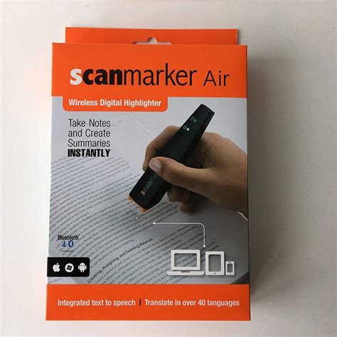 Pen Scannr Wireless By Topscan Text Scanner Reader For Mobile And
