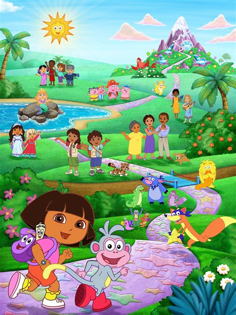 Dora The Explorer Wallpapers Wallpaper Cave